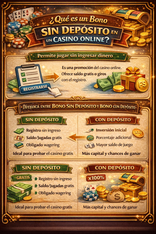 Qué es un Bono Sin Depósito