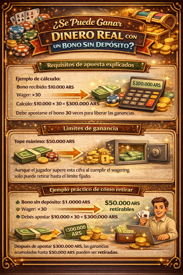 Se Puede Ganar Dinero Real con un Bono