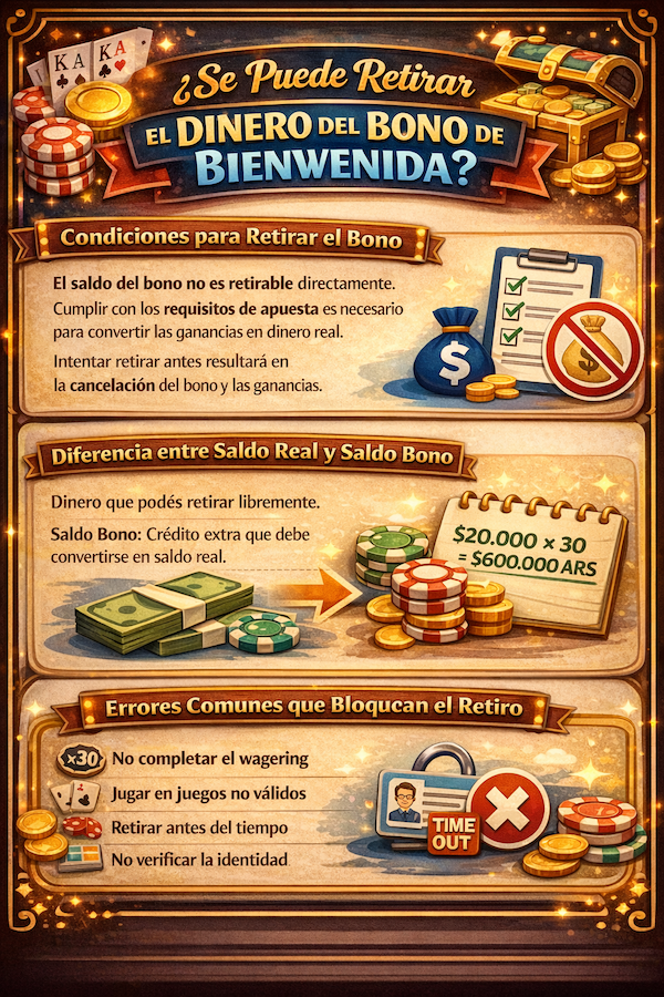 Retirar Bono de Bienvenida